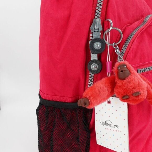 Kipling Seoul Large 15" Laptop Backpack Red Rouge - Picture 13 of 16